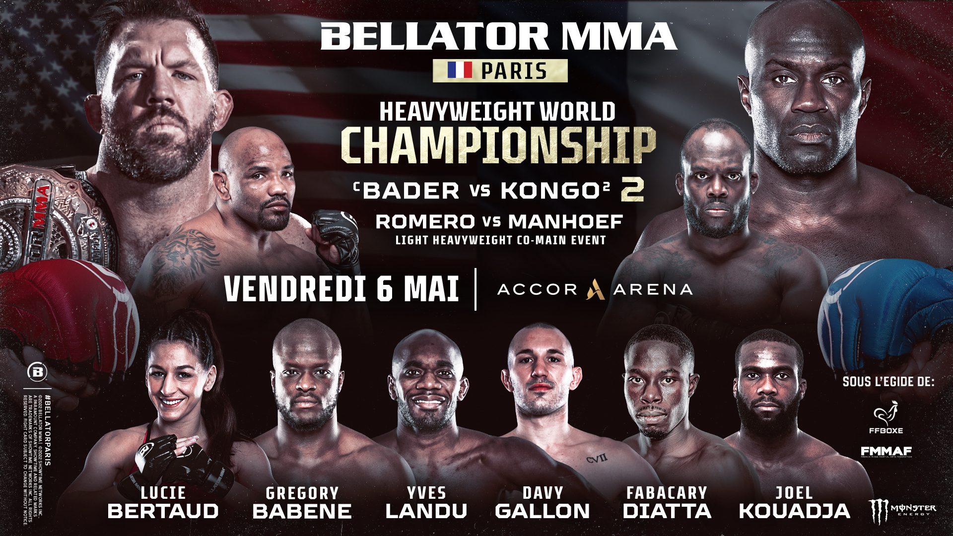 BELLATOR MMA Paris French MMA Federation