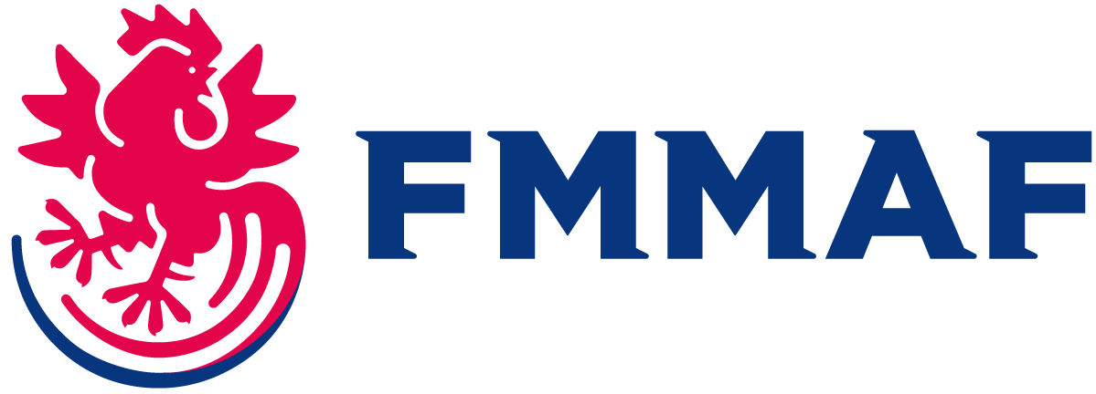 logo FMMAF bleu rouge horizontal
