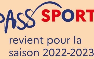Le Pass’Sport est de nouveau disponible pour la saison 2022/2023