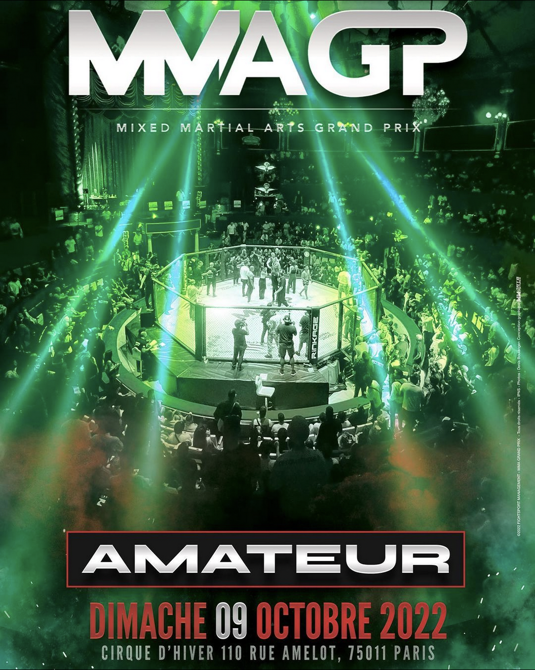 Affiche du MMA GP amateur