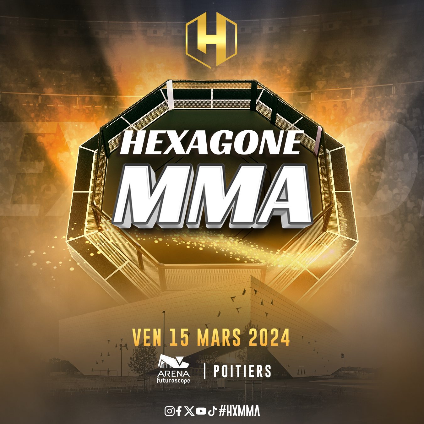 Hexagone MMA 15 Poitiers - FMMAF