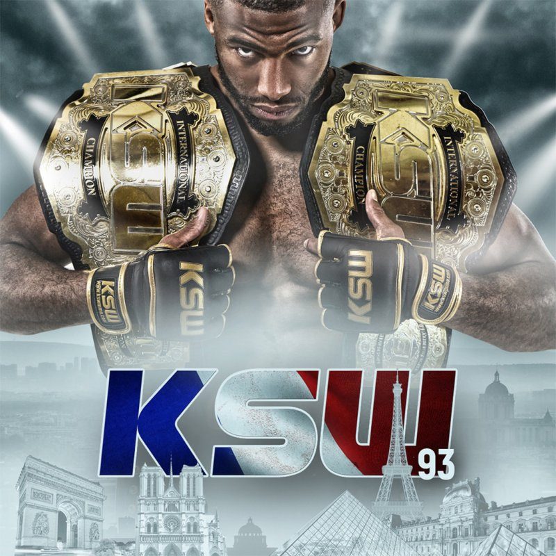 Affiche KSW 93 - Paris 