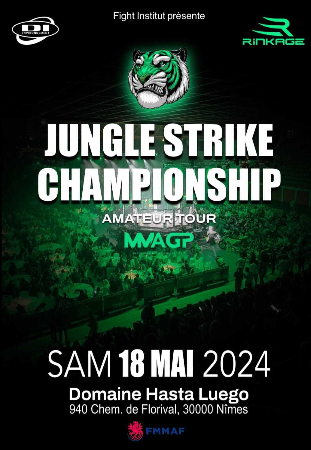 Jungle Strike Amateur Tour Nîmes Affiche