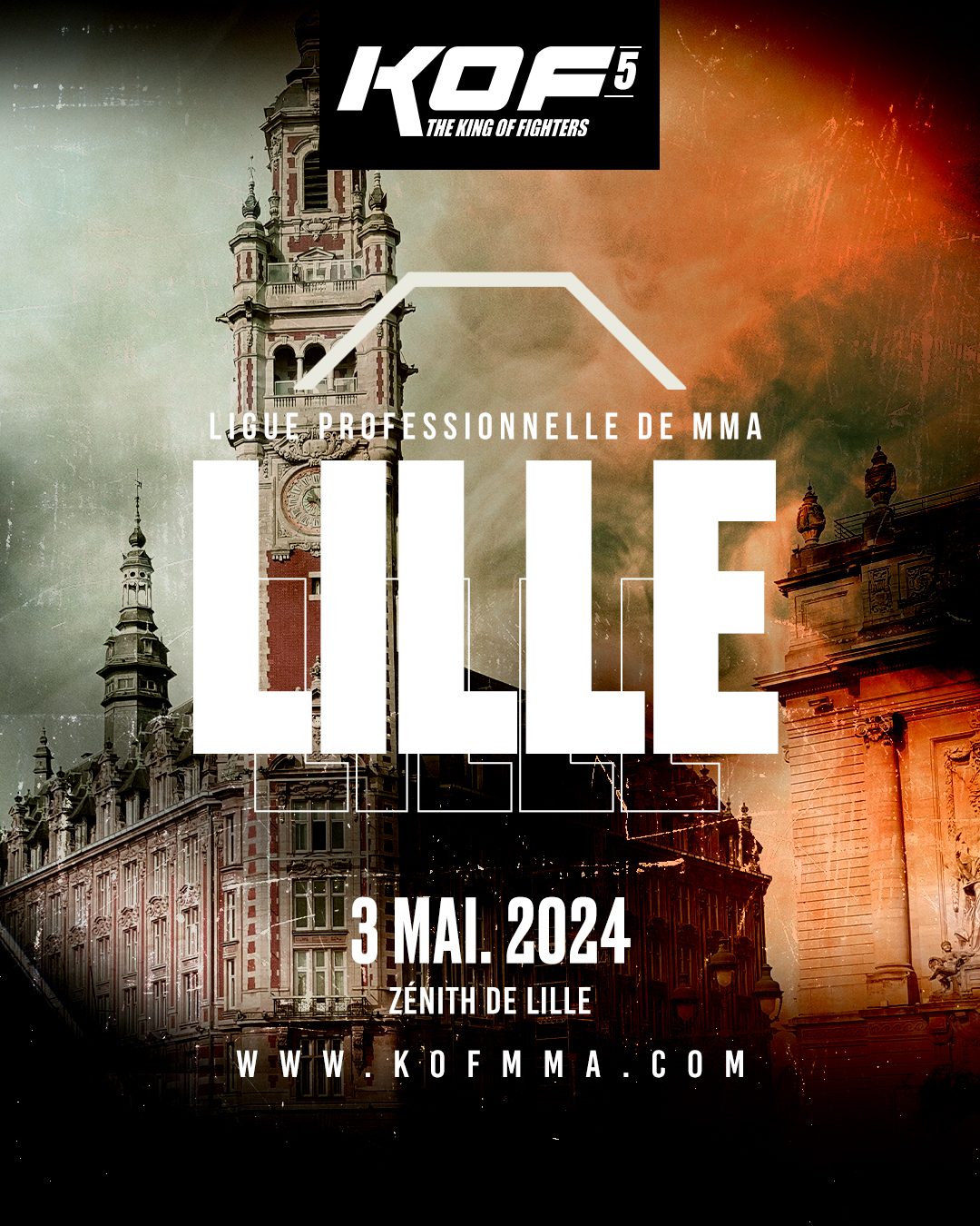 Affiche KOF 5 : Lille