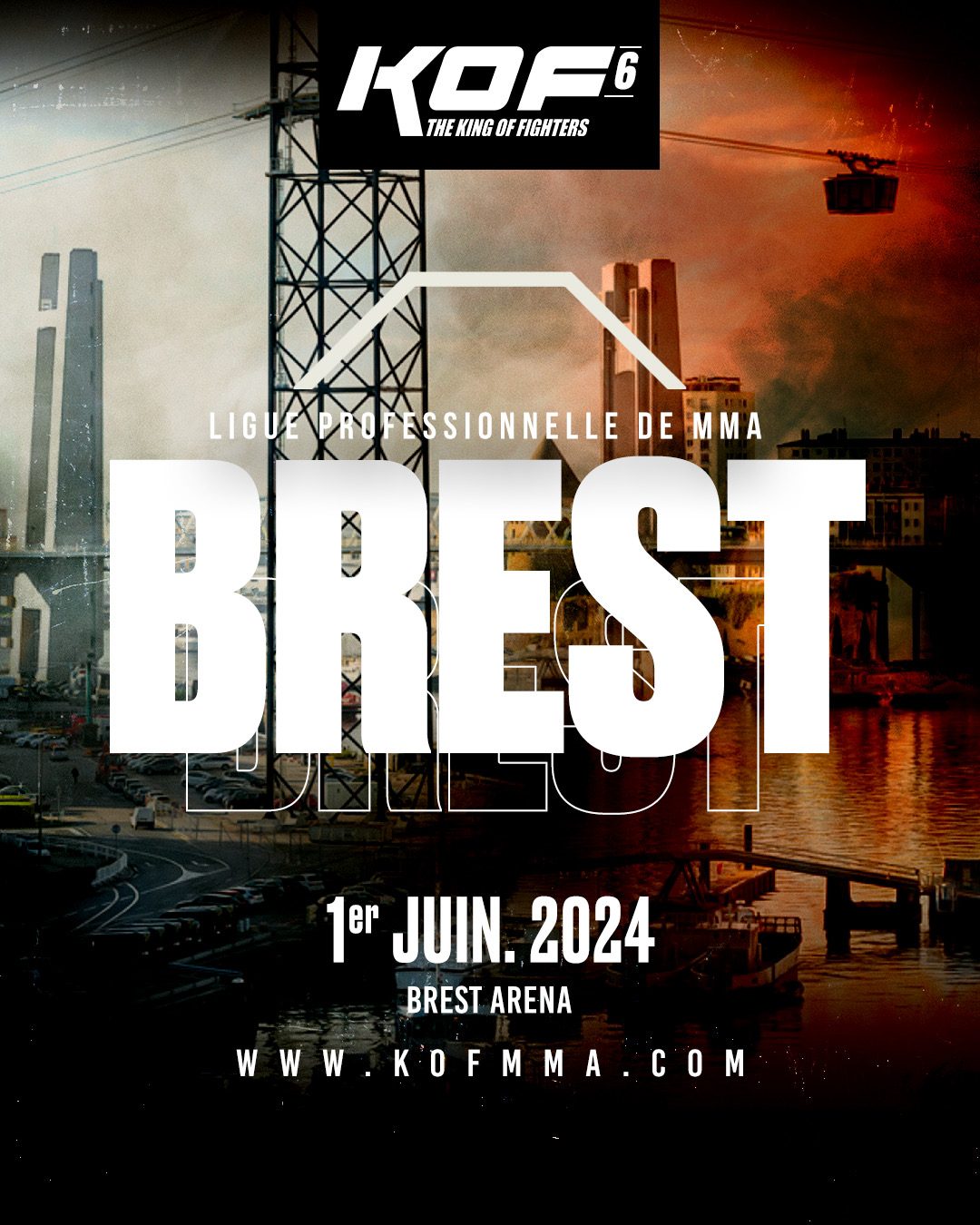 Affiche KOF 6 Brest